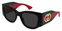 Gucci GG2115S #colour_black and green/grey