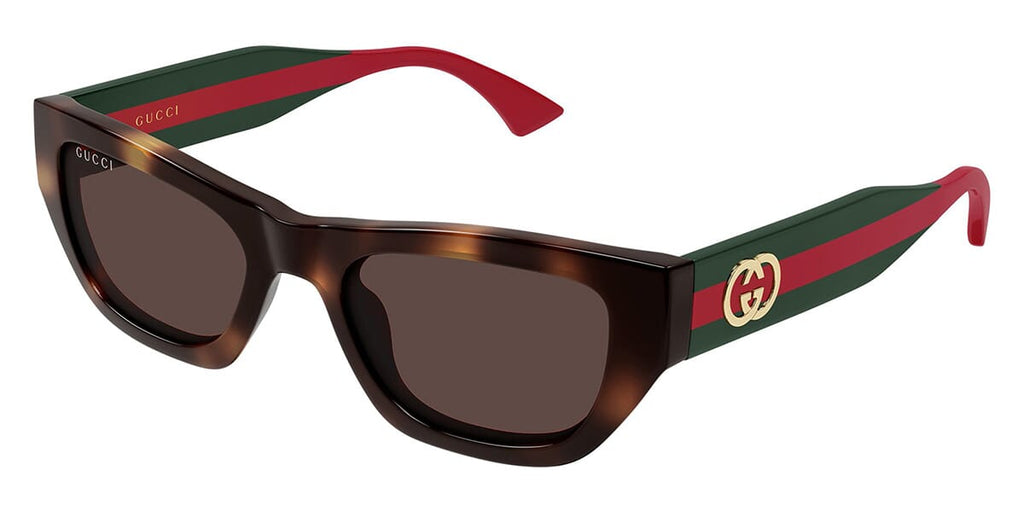 Gucci GG2116S #colour_havana and green/brown