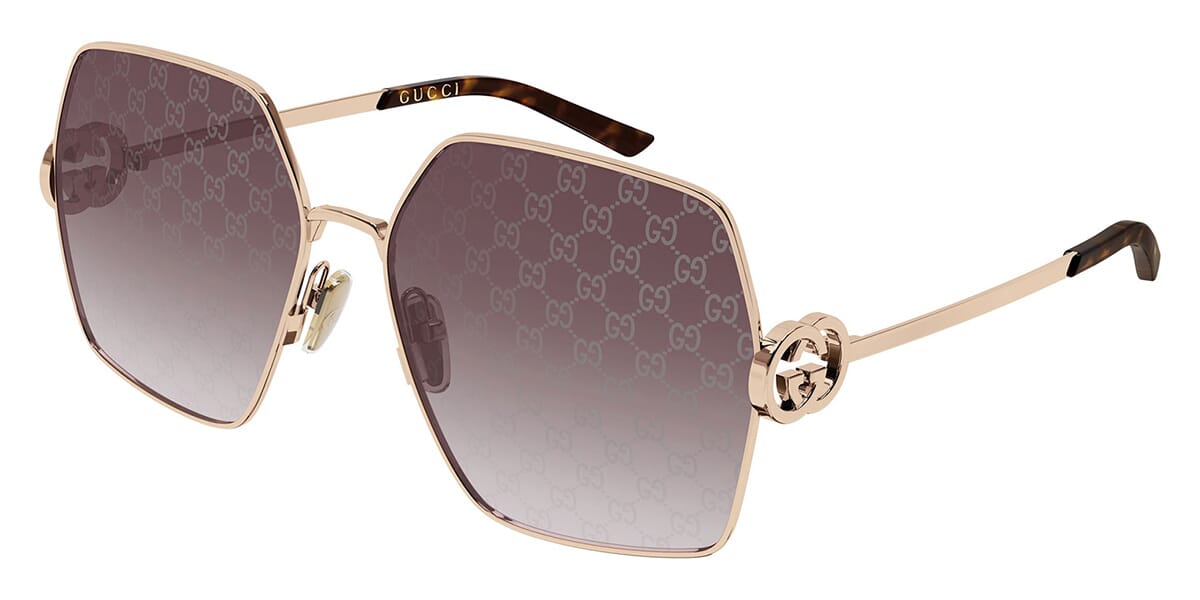 Gucci GG2163S Square Sunglasses | Fashion Eyewear US