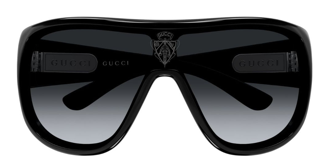 Gucci GG2168S Shield Sunglasses | Fashion Eyewear US display picture 2