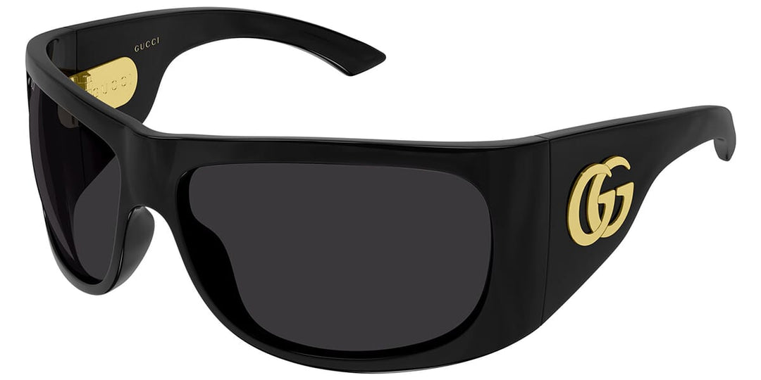 Gucci サングラス Gucci レディース マスクシェイプ サングラス の ブラック | LN-CC®