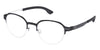 ic! berlin Ari Small IC5161 #colour_black with off white valley