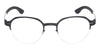 ic! berlin Ari Small IC5161 #colour_black with off white valley