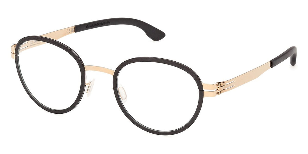 ic! berlin Gallium IC5326 #colour_black with rose gold
