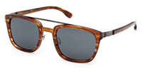 ic! berlin Julien IC0211 #colour_gunmetal amber brown/green