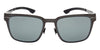 ic! berlin Tanner IC0018 #colour_gunmetal/green polarised