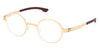 ic! berlin Wilhelm IC5069 #colour_matte gold with dark red