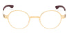 ic! berlin Wilhelm IC5069 #colour_matte gold with dark red