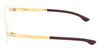 ic! berlin Wilhelm IC5069 #colour_matte gold with dark red