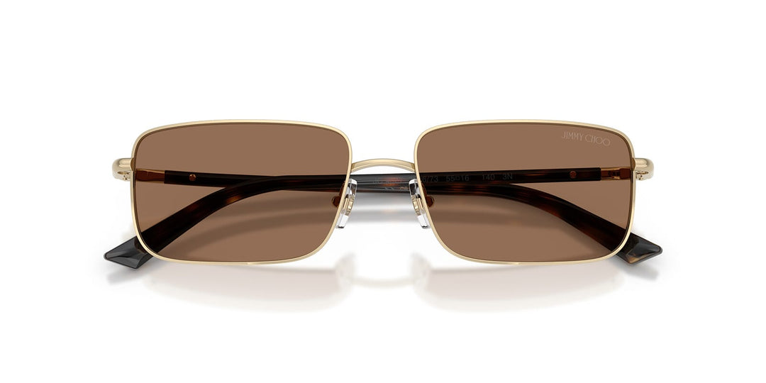 Jimmy Choo JC4027 Rectangle Sunglasses | Fashion Eyewear US