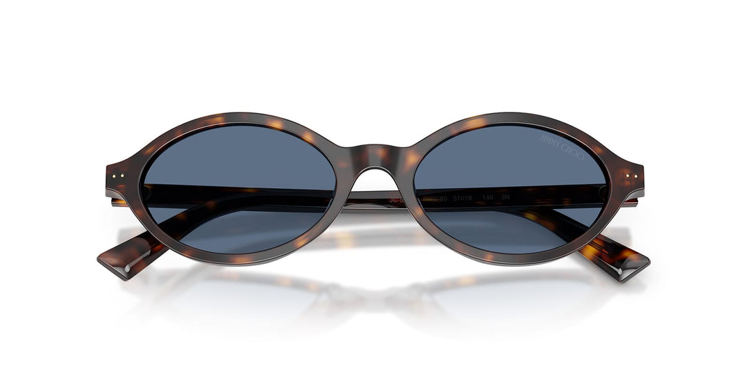 Jimmy Choo JC5068U Round Sunglasses | Fashion Eyewear US display picture 3