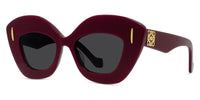 Loewe Anagram LW40127I#colour_shiny-grape-red-grey-with-light-mirror