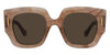Loewe Anagram LW40129U#colour_shiny-pearl-rose-havana-brown