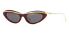 Loewe Signature LW40166I#colour_shiny-burgundy-and-gold-grey-with-light-mirror