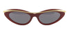 Loewe Signature LW40166I#colour_shiny-burgundy-and-gold-grey-with-light-mirror