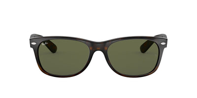 Ray-Ban New Wayfarer RB2132 Dark Tortoise/Green #colour_dark-tortoise-green