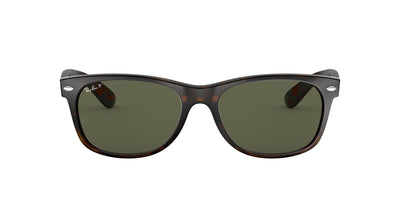 Ray-Ban New Wayfarer RB2132 Dark Tortoise/Green Polarised #colour_dark-tortoise-green-polarised