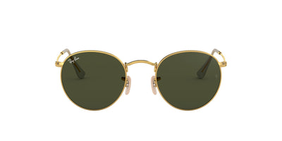 Ray-Ban Round Metal RB3447 Gold-Green #colour_gold-green