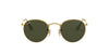 Ray-Ban Round Metal RB3447 Gold-Green #colour_gold-green