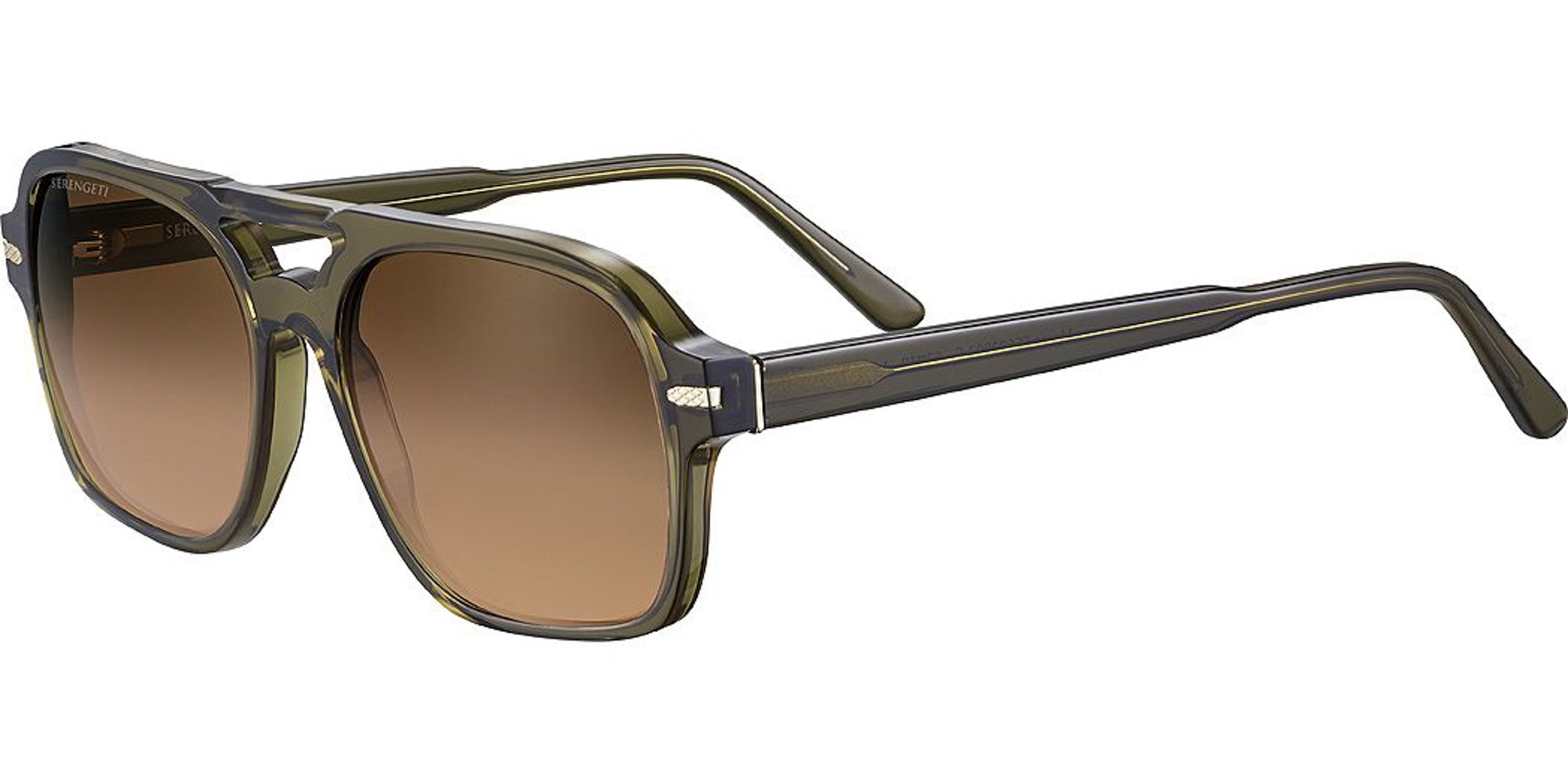 Serengeti Marco Aviator Sunglasses | Fashion Eyewear