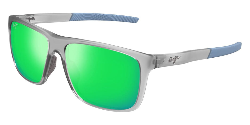 Maui Jim Lehopulu MJ0598S #colour_matte transparent grey/maui green maui ultra