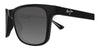 Maui Jim Okina MJ0587S #colour_shiny black/neutral grey super thin glass