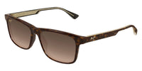 Maui Jim Okina MJ0587S #colour_shiny dark havana/hcl bronze super thin glass