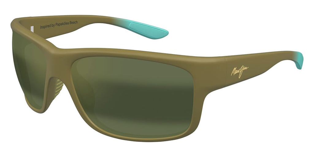 Maui Jim Southern Cross MJ0815S #colour_matte solid green/maui hta super thin glass