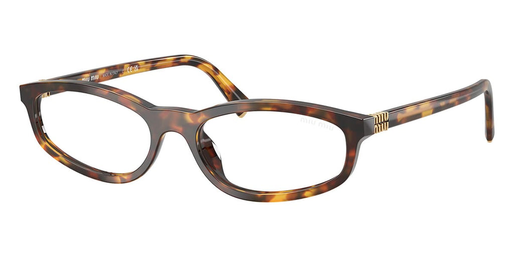 Miu Miu SMU A06#colour_honey-havana-clear-blue-violet-light-filter