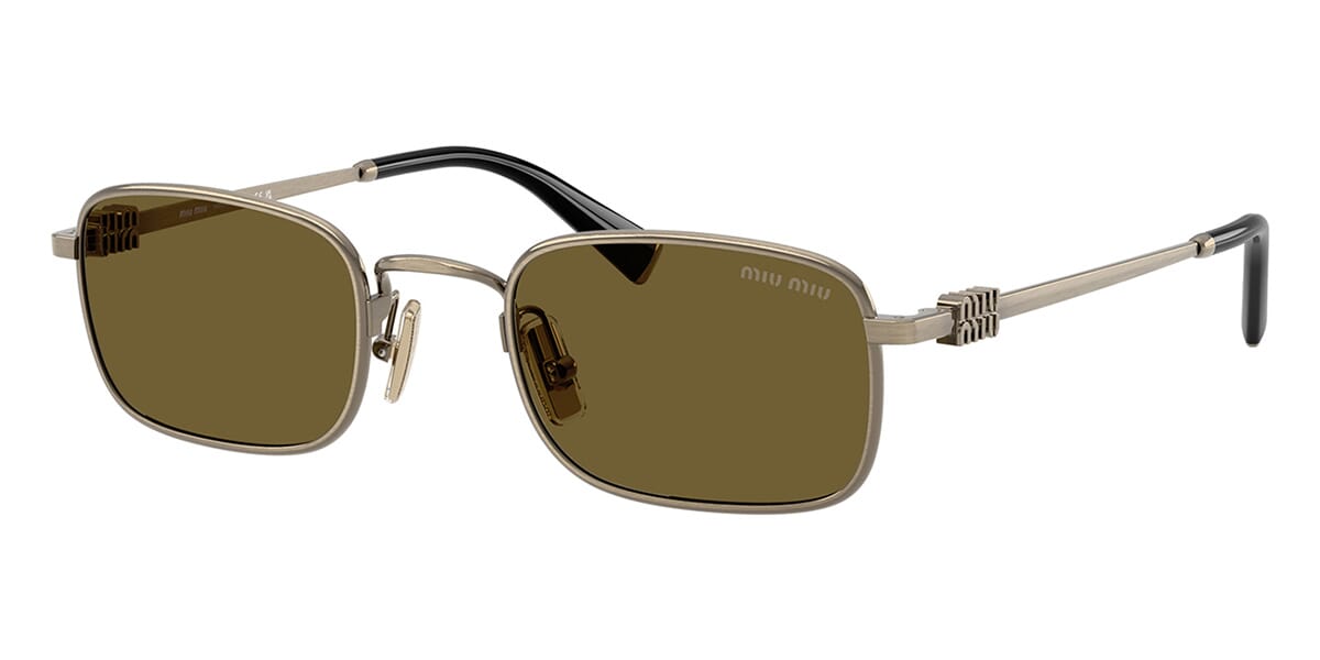 Miu Miu SMU A53 Rectangle Sunglasses | Fashion Eyewear