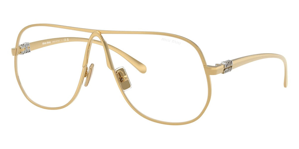 Miu Miu SMU A56 Aviator Sunglasses | Fashion Eyewear US
