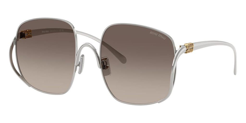 Miu Miu SMUA57 Square Sunglasses | Fashion Eyewear US display picture 2