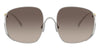 Miu Miu SMUA57 #colour_silver/grey gradient