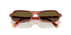 Miu Miu SMUB10SU #colour_havana cognac/dark brown