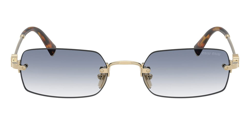 Miu Miu SMU B50#colour_pale-gold-light-blue-to-clear-gradient