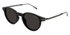 Montblanc MB0407S #colour_shiny black and dark ruthenium/grey with light mirror
