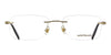 Montblanc MB0221O #colour_shiny gold and black