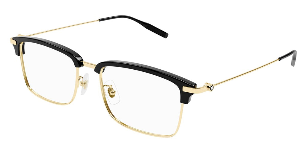 Montblanc Snowcap MB0318OA #colour_black with gold