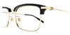 Montblanc Snowcap MB0318OA #colour_black with gold