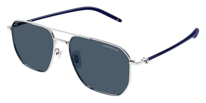 Montblanc MB0367SA Square Sunglasses | Fashion Eyewear US