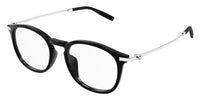 Montblanc MB0375OA #colour_shiny black and silver