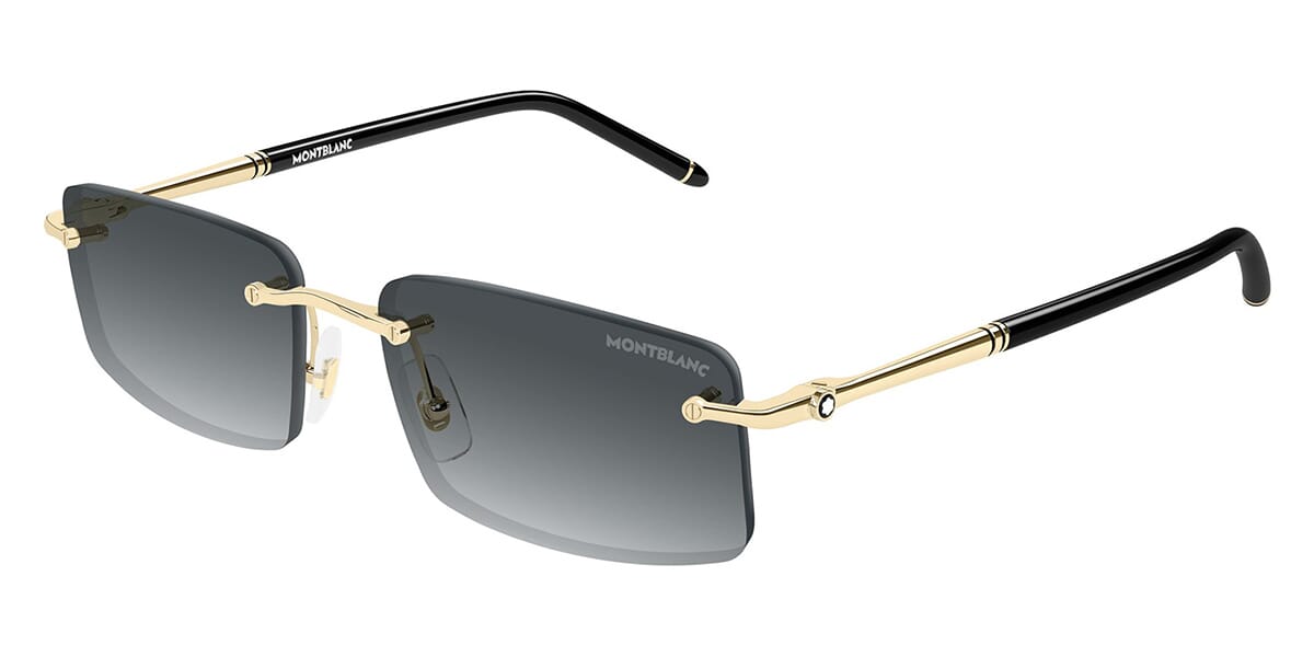 Montblanc MB0443S Rectangle Sunglasses | Fashion Eyewear US