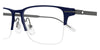 Montblanc MB0468O #colour_blue and ruthenium
