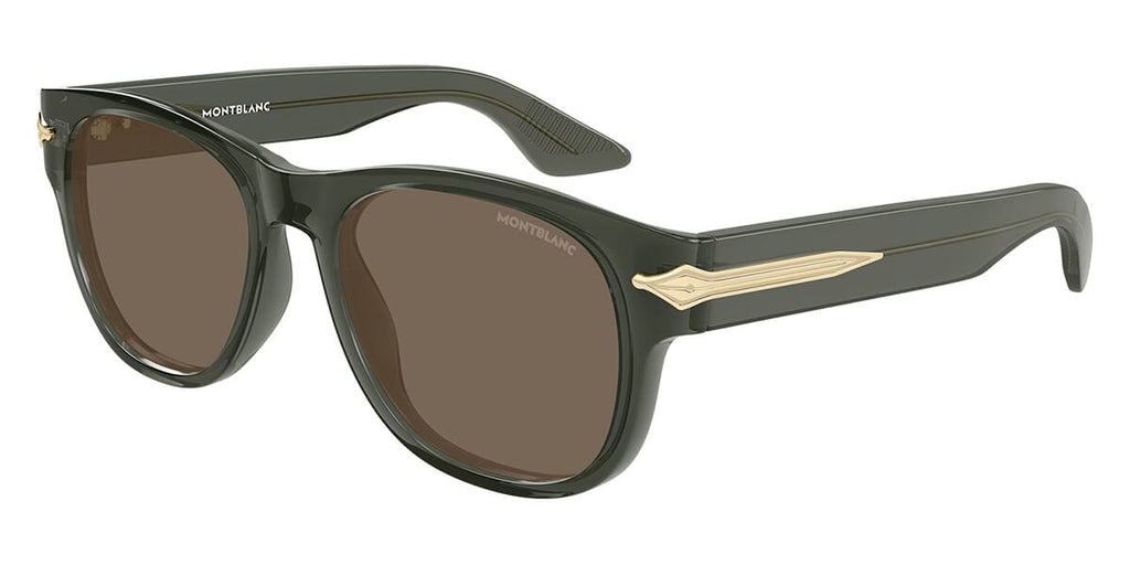 Montblanc MB0478S #colour_grey/brown