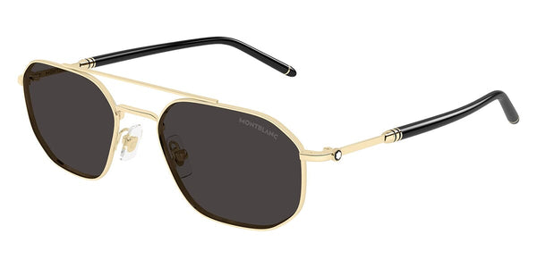 Montblanc Meisterstuck MB0481S Aviator Sunglasses | Fashion Eyewear US