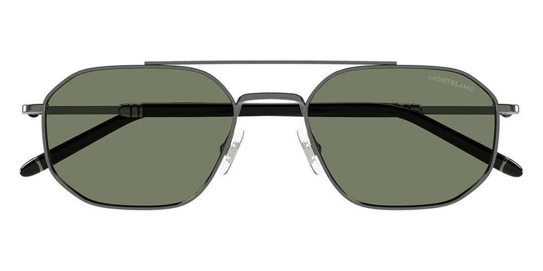 Montblanc Meisterstuck MB0481S Aviator Sunglasses | Fashion Eyewear US