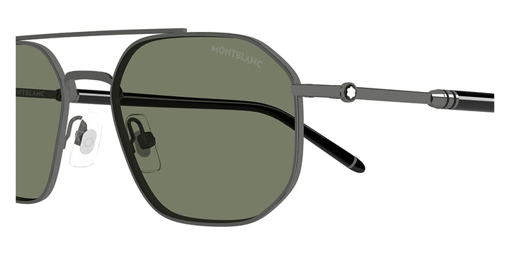 Montblanc Meisterstuck MB0481S Aviator Sunglasses | Fashion Eyewear US