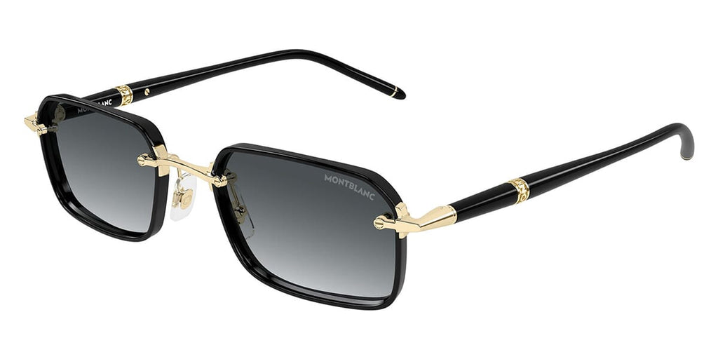 Montblanc MB0483S #colour_gold and black/grey gradient