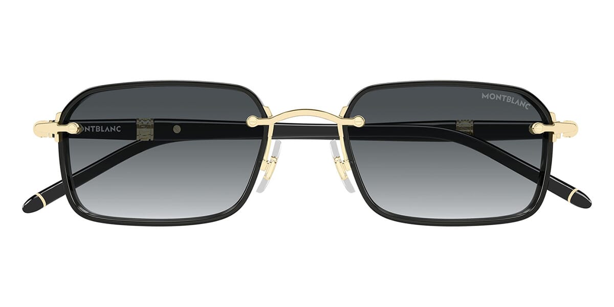 Montblanc MB0483S Rectangle Sunglasses | Fashion Eyewear US