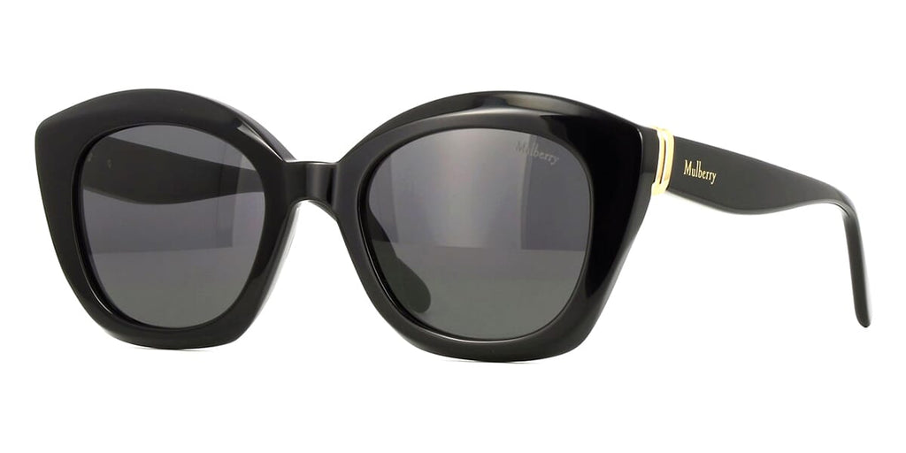 Mulberry SML299 #colour_shiny black/grey with light mirror